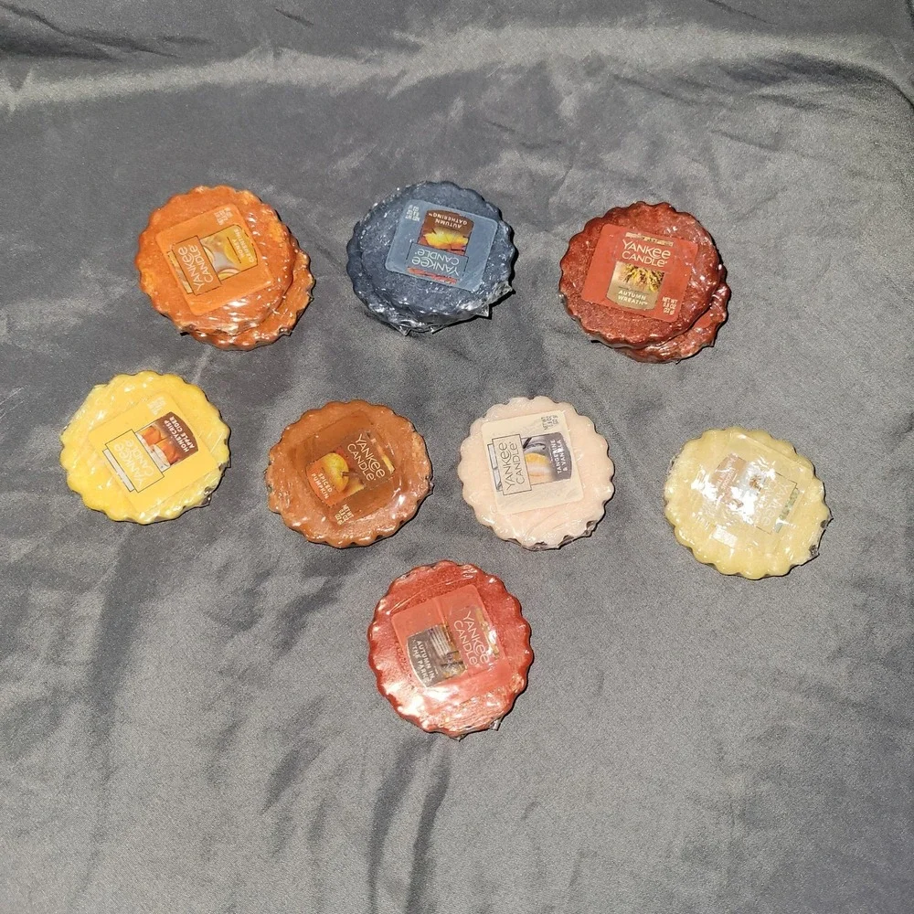 Lot Of 11 Yankee Candle Tarts Spiced Pumpkin Apple Cider Fall Autumn Gathering